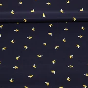 Badeshorts-Stoff Bananen Navy 