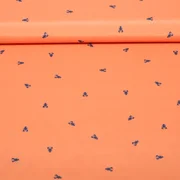 Badeshorts-Stoff Hummer Orange 