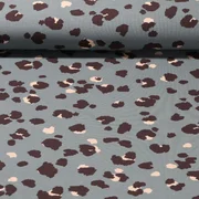 Bambus Viskosejersey Leo Blau