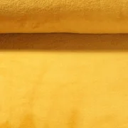 Bambusfleece Doubleface "Jeff" Uni Ockergelb