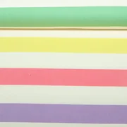 Baumwollcanvas Blockstreifen Multicolor Pastell