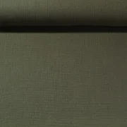 Baumwoll Musselin "Olivia" Khaki