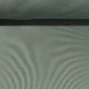 Baumwoll-Stricksweat Altgrün