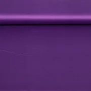 Baumwolle Satin  "Ida" Uni Dunkelviolett