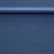 Baumwolle Satin  "Ida" Uni Mitternachtsblau