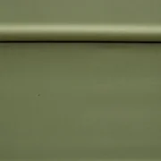 Baumwolle Satin  "Ida" Uni Moosgrün