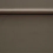 Baumwolle Satin  "Ida" Uni Toffeebraun