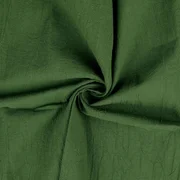 Baumwolle Vintage "Faith" Uni Flaschengrün