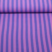 Baumwolle Webware Streifen Violett 