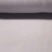 Baumwollfleece "Isa" Uni Grau