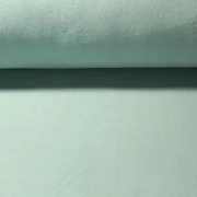 Baumwollfleece "Isa" Uni Mint