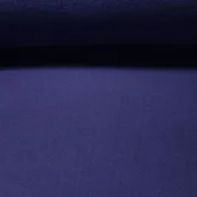 Baumwollfleece "Isa" Uni Navy