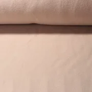 Baumwollfleece "Isa" Uni Sand