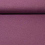 Baumwolljersey "Lana" Lila Schwarz Melange