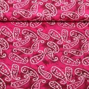 Baumwollvoile Batik Abstrakt Pink