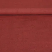 Beschichtete Baumwolle Leinenoptik Rot