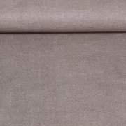 Beschichtete Baumwolle Leinenoptik Taupe
