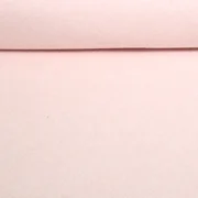 Bio Baumwoll Fleece "Tabea" Uni Rosa Melange
