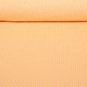 Bio Jacquard Jersey "Choose your Vibe" Moody Knit Orange