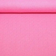 Bio Jacquard Jersey "Southern Ease" Mosaic Knit 3D Rosa