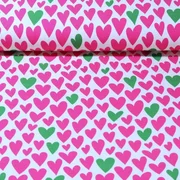 Bio-Jersey "Honest" Ecru Pink
