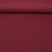 Bio Jersey Jacquard Knit Knit Weinrot