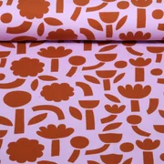 Bio Jersey Jennifer Bouron Blumen Abstrakt Lavendel