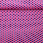 Bio Jersey "Queen Of Hearts" Heart Parade Dunkelrosa