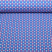 Bio Jersey "Southern Ease" Woven Light Royalblau