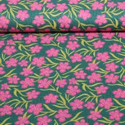 Bio Musselin Glatt "Southern Ease" Bloom Drift Grün