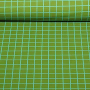 Bio Sommersweat "Beetles & Bugs" Grids Moosgrün