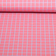Bio Sommersweat "Beetles & Bugs" Grids Rosa