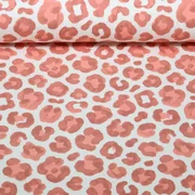 Bio Sommersweat French Terry Leo Ecru Rosa