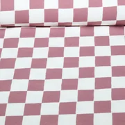 Bio Sommersweat French Terry Karo Mauve