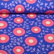 Bio Sommersweat "Queen of Hearts" Court Garden Blau