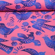 Bio Sommersweat "Southern Ease" Wild Chorus Pink Blau