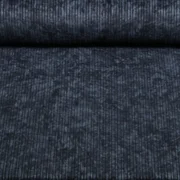Breitcord Stretch High Low Schwarz