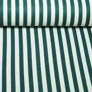 Canvas B-Trendy Fischgrät Streifen Flaschengrün