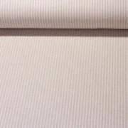 Canvas "Harry" Gestreift Weiß Beige