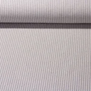 Canvas "Harry" Gestreift Weiß Grau