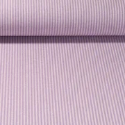 Canvas "Harry" Gestreift Weiß Lavendel
