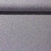 Canvas "Harry" Gestreift Weiß Navy