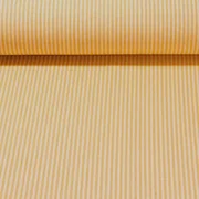 Canvas "Harry" Gestreift Weiß Ocker