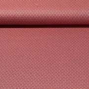 Canvas Jacquard "Country Soft" Rauten Bordeaux