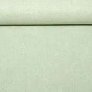 Canvas Vorgewaschen Uni Melange Hellgrün