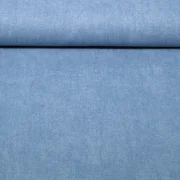 Canvas Vorgewaschen Uni Melange Jeans