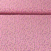 Chiffon Blümchen Rosa
