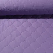 Doubleface Steppstoff Blauviolett  