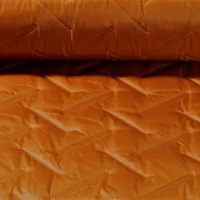 Doubleface Steppstoff Geprägt Terracotta