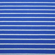 Frottee Jersey Hamburger Liebe Streifen Blau Weiß